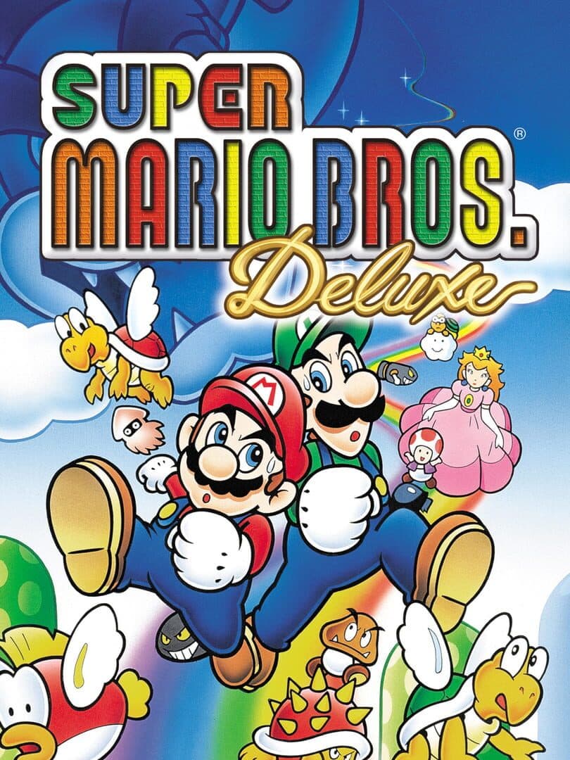 Super Mario Bros. Deluxe cover art