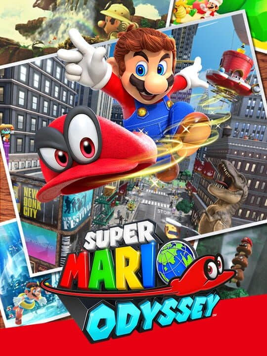 Super Mario Odyssey cover art