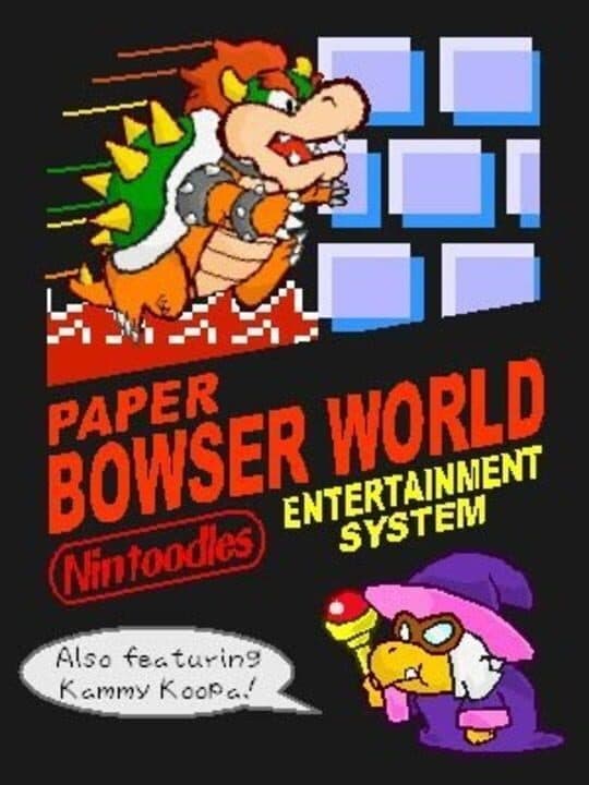 Paper Bowser World cover art