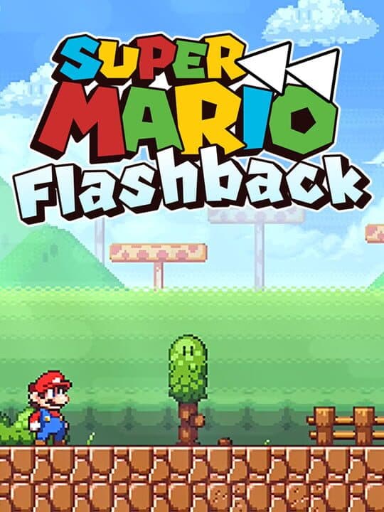 Super Mario Flashback cover art