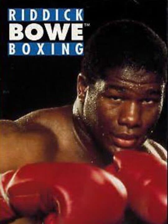 Riddick Bowe Boxing cover art