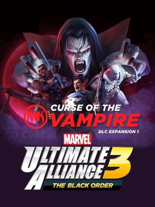 Marvel Ultimate Alliance 3: The Black Order - Curse of the Vampire cover art