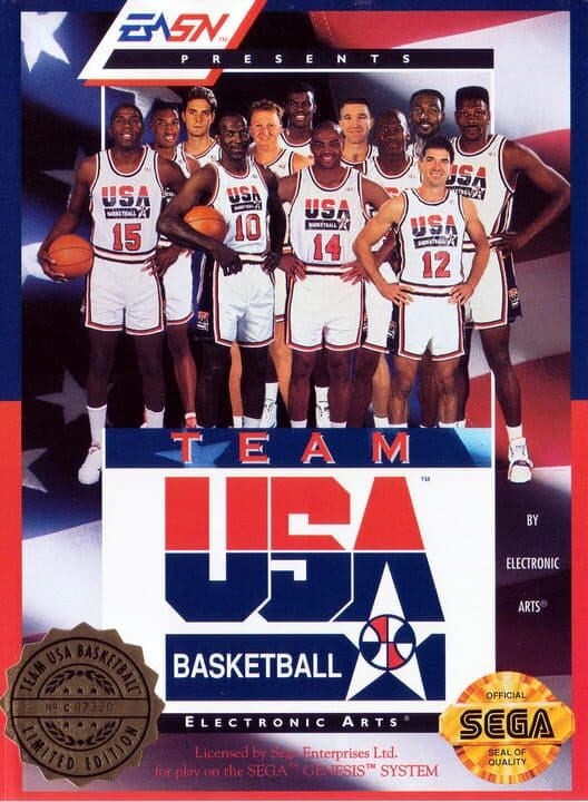 Team USA Basketball cover art