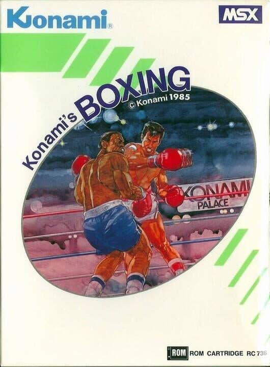 Konami's Boxing cover art