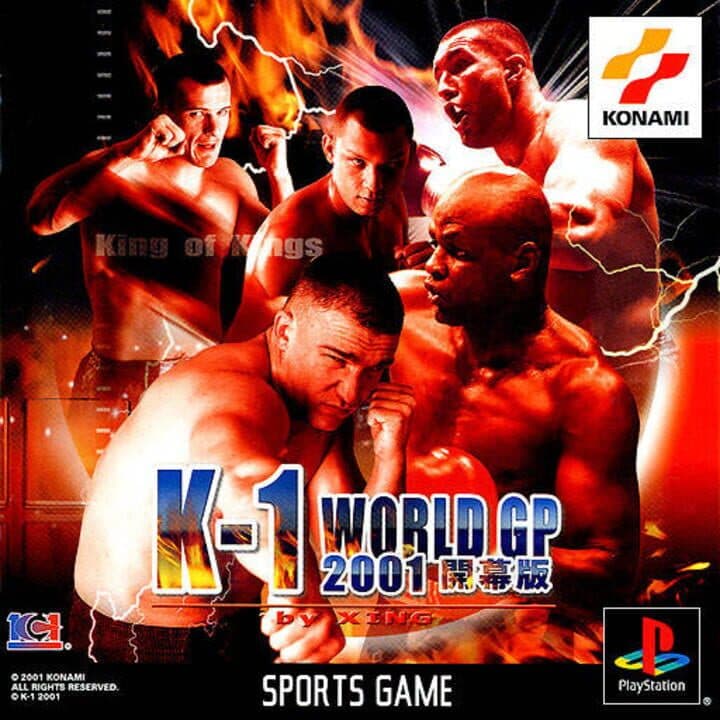 K-1 World Grand Prix 2001 Kaimakuden cover art