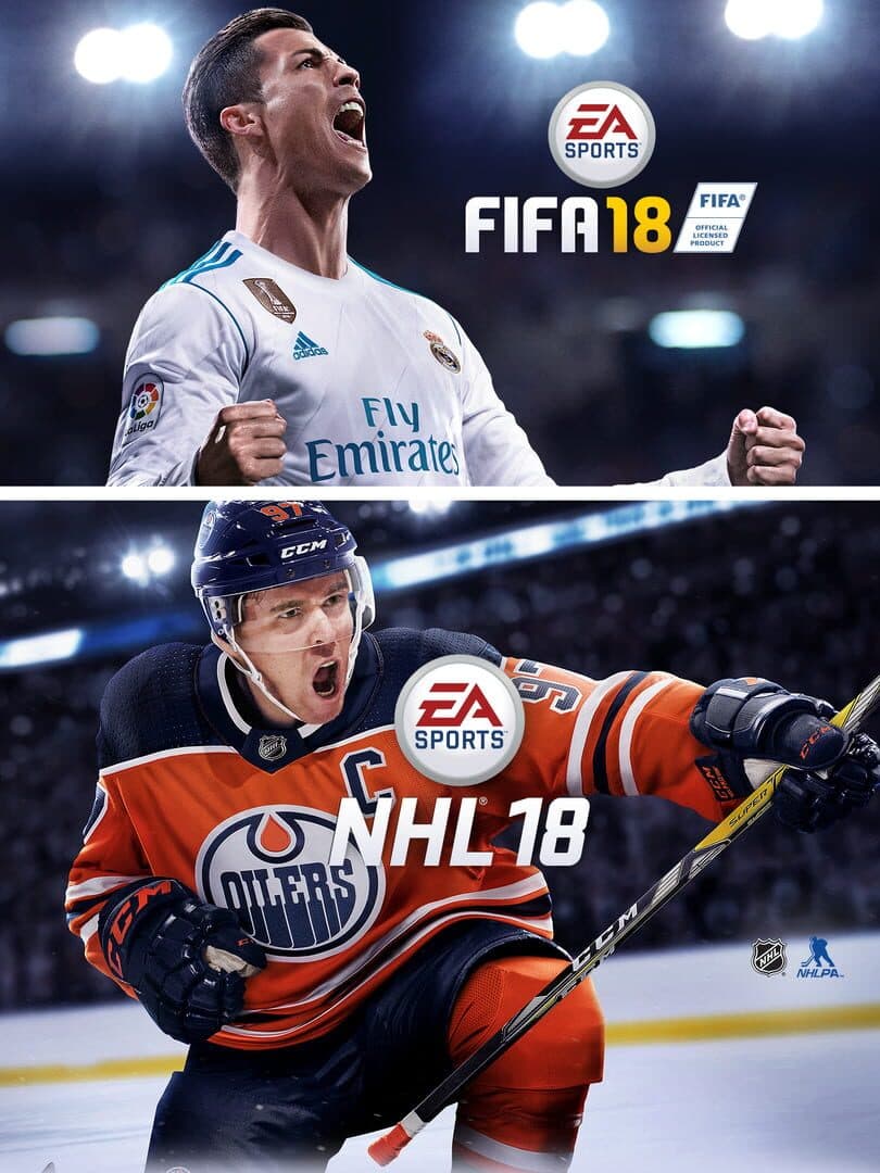 EA Sports FIFA 18 & NHL 18 Bundle cover art