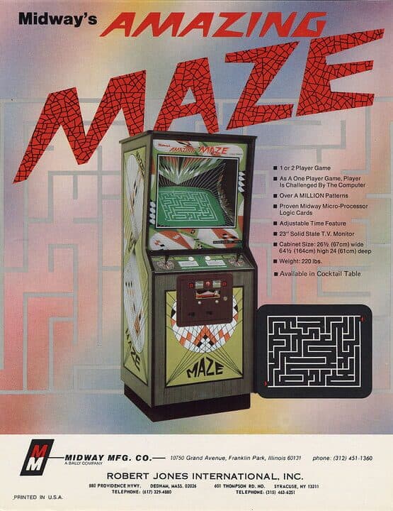 Amazing Maze cover art