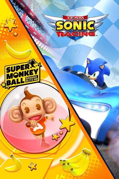 Team Sonic Racing & Super Monkey Ball: Banana Blitz HD cover art
