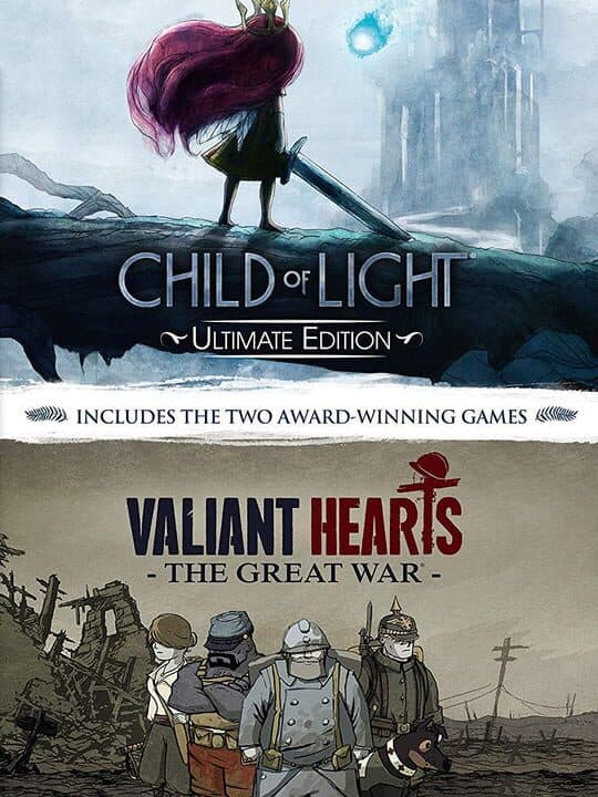 Child of Light: Ultimate Edition + Valiant Hearts: The Great War cover art